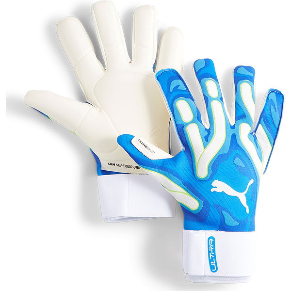 Puma Ultra Ultimate Hybrid Torwarthandschuhe Royal Weiß