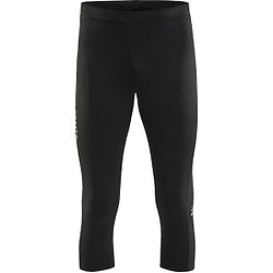 Craft Rush 3/4 Laufhose Herren - Schwarz