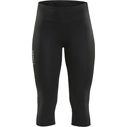 Craft Rush Capri 3/4 Laufhose Damen - Schwarz