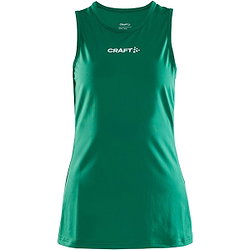 Craft Rush Slim Singlet Dames - Groen