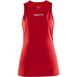 Craft Rush Slim Singlet Dames - Rood