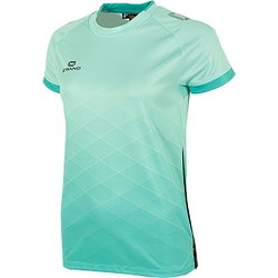 Stanno Altius Shirt Korte Mouw Dames - Munt / Antraciet