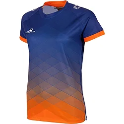 Stanno Altius Shirt Korte Mouw Dames - Marine / Oranje