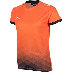 Stanno Altius Maillot Manches Courtes Femmes - Orange / Noir