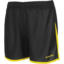 Stanno Altius Short Dames - Zwart / Geel