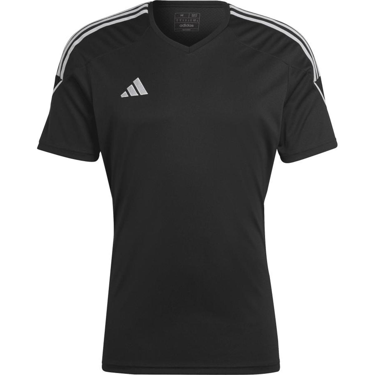 Adidas Tabela 23 Maillot Manches Courtes pour Enfants Noir Blanc Teamswear