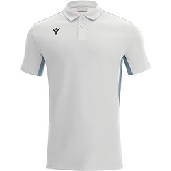 Macron Clarinet Poloshirt Herren - Weiß / Silber