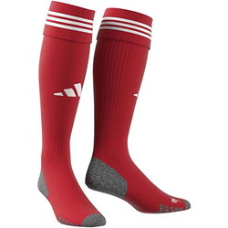 Adidas Adisock 23 Chaussettes De Football - Blanc / Vivid Red