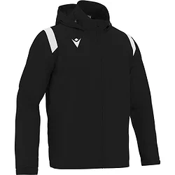 Macron Saransk Windbreaker Kinderen - Zwart / Wit
