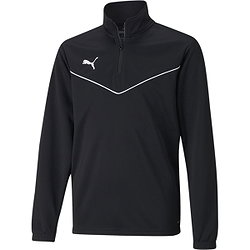 Puma Teamrise Ziptop Kinderen - Zwart