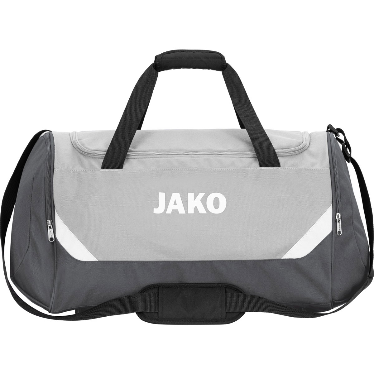 JAKO Sporttas Iconic met Bodemvak 2024 Zwart Wit
