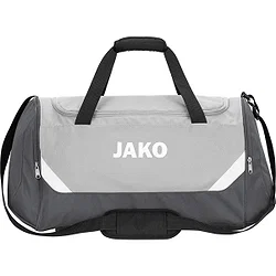 Jako Iconic (Bambini) Sporttas Met Zijvakken - Zachtgrijs / Antra Light