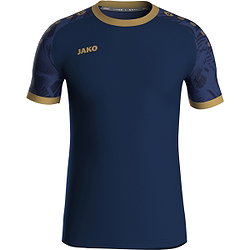Jako Iconic Trikot Kurzarm Kinder - Navy / Marine / Gold