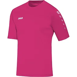 Jako Team Maillot Manches Courtes Hommes - Deep Pink