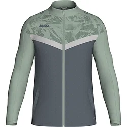 Jako Iconic Trainingsjacke Polyester Kinder - Soft Grey / Mintgrün / Anthra Light