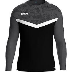 Jako Iconic Sweat Herren - Schwarz / Anthrazit