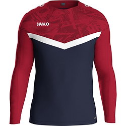 Jako Iconic Sweat Hommes - Marine / Rouge Chili