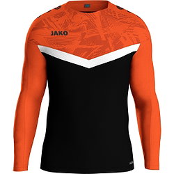 Jako Iconic Sweat Enfants - Noir / Orange Fluo
