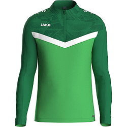 Jako Iconic Ziptop Hommes - Vert Tendre / Vert Sport