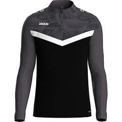 Jako Iconic Ziptop Herren - Schwarz / Anthrazit