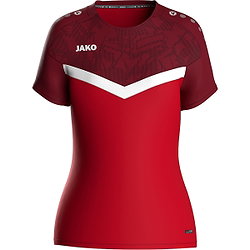 Jako Iconic T-Shirt Femmes - Rouge / Bordeaux