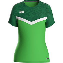 Jako Iconic T-Shirt Femmes - Vert Tendre / Vert Sport