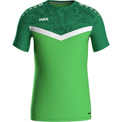 Jako Iconic T-Shirt Enfants - Vert Tendre / Vert Sport