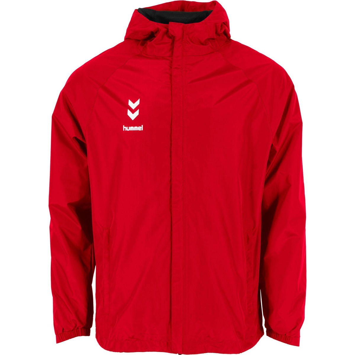 Hummel Ground Padded Coach Jacket voor Heren Rood Teamswear