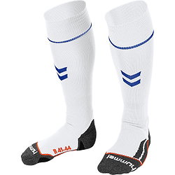 Hummel Primary Chaussettes De Football - Blanc / Royal