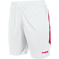 Hummel Boston Short Heren - Wit / Rood