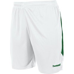 Hummel Boston Short Enfants - Blanc / Vert