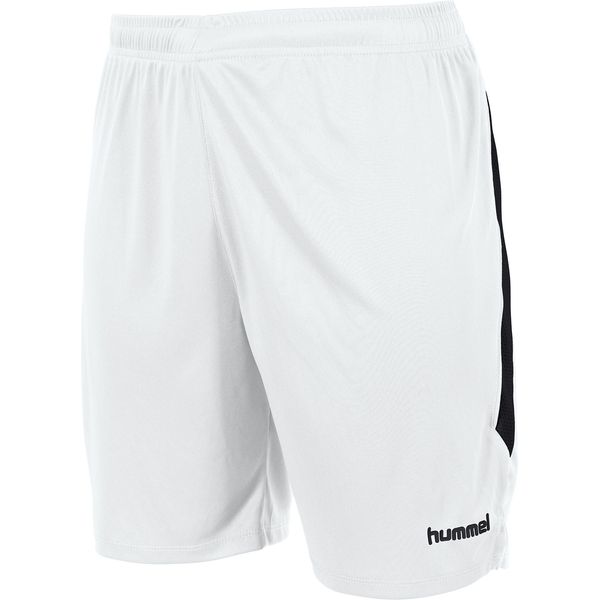 Hummel Boston Shorts für Kinder | Weiß - Schwarz | Teamswear | Shorts