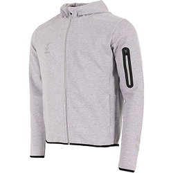 Hummel Ground Veste Capuche Hommes - Gris Mélange