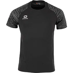 Stanno Bolt Shirt Korte Mouw Heren - Zwart