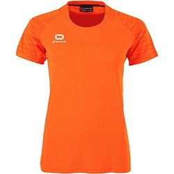 Stanno Bolt T-Shirt Dames - Oranje