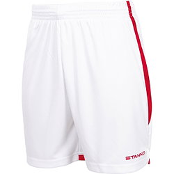 Stanno Focus II Short Hommes - Blanc / Rouge
