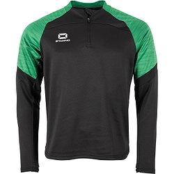 Stanno Bolt Ziptop Herren - Schwarz / Grün