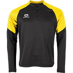 Stanno Bolt Ziptop Herren - Schwarz / Gelb