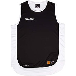 Spalding Hustle Maillot De Basketball Hommes - Noir / Blanc