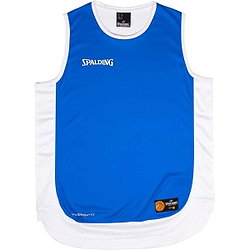 Spalding Hustle Basketbalshirt Kinderen - Royal / Wit