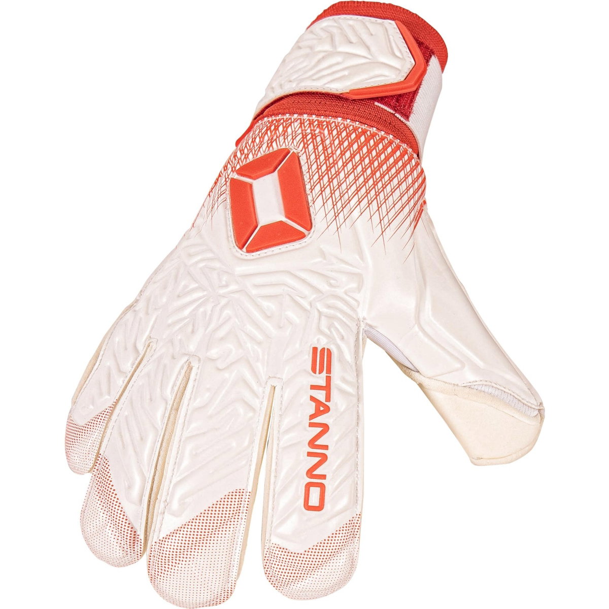 Stanno Ultimate Grip III Keepershandschoenen Kinderen - Wit / Rood maat 7