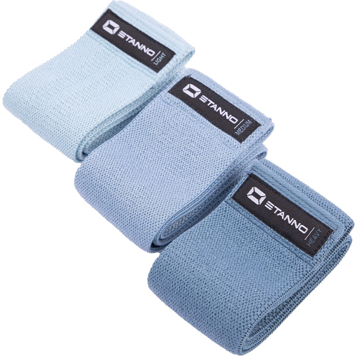 Resistance Band Fitnessbanden Rubber/Stof Set