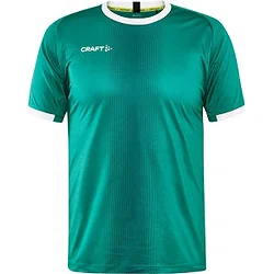 Craft Progress 2.0 Maillot Manches Courtes Hommes - Vert / Blanc