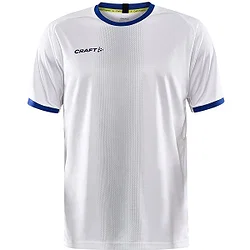 Craft Progress 2.0 Shirt Korte Mouw Heren - Wit / Blauw