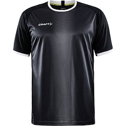 Craft Progress 2.0 Maillot Manches Courtes Hommes - Noir / Blanc
