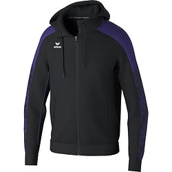 Erima Evo Star Veste D'entraînement À Capuche Hommes - Noir / Mauve