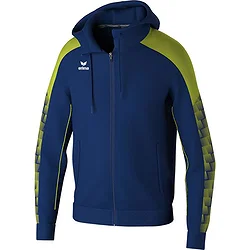 Erima Evo Star Veste D'entraînement À Capuche Hommes - Marine / Lime
