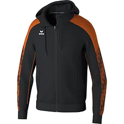 Erima Evo Star Trainingsjack Met Capuchon Heren - Zwart / Orange