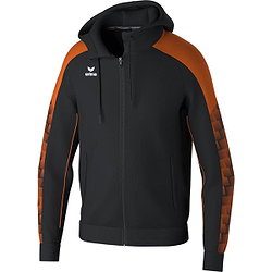 Erima Evo Star Trainingsjack Met Capuchon Kinderen - Zwart / Orange