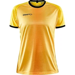 Craft Progress 2.0 Progress 2.0 Graphic Shirt Korte Mouw Dames - Geel / Zwart